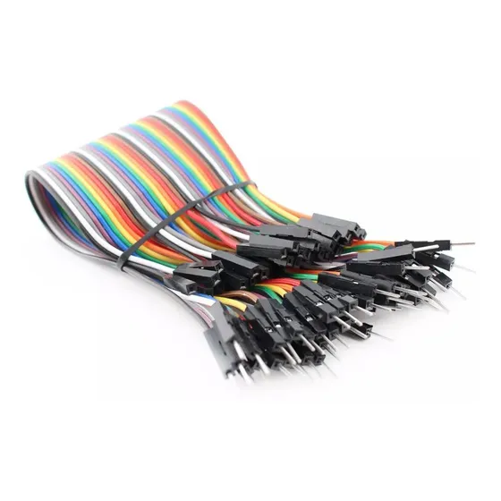 Pack 40 Cables Macho Hembra 30cm Dupont Arduino Protoboard