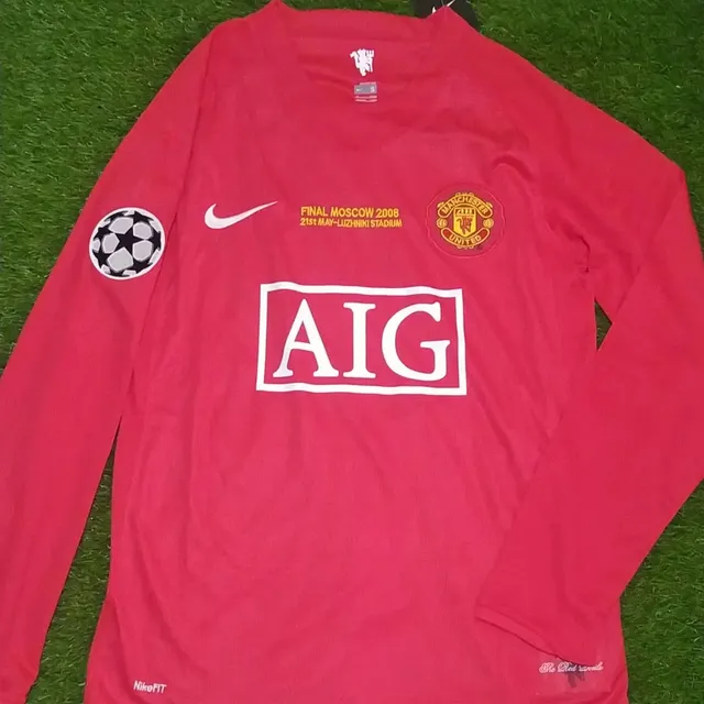 Camiseta Retro Manchester United. Dorsal C. Ronaldo