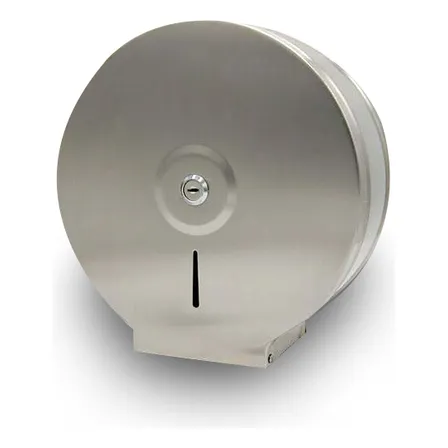 Porta Papel Higiénico Dispensador Industrial En Acero Inoxidable Con Llave