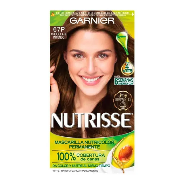Tinte De Cabello Garnier Nutrisse 67p Chocolate