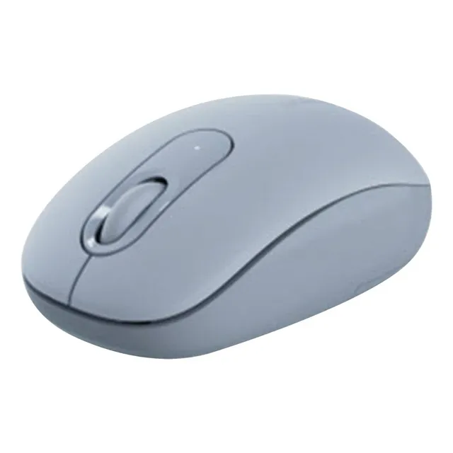 Mouse Inalámbrico 2.4g Dpi Alcance 10m Ergonómico Anti-caíd Color Azul acero