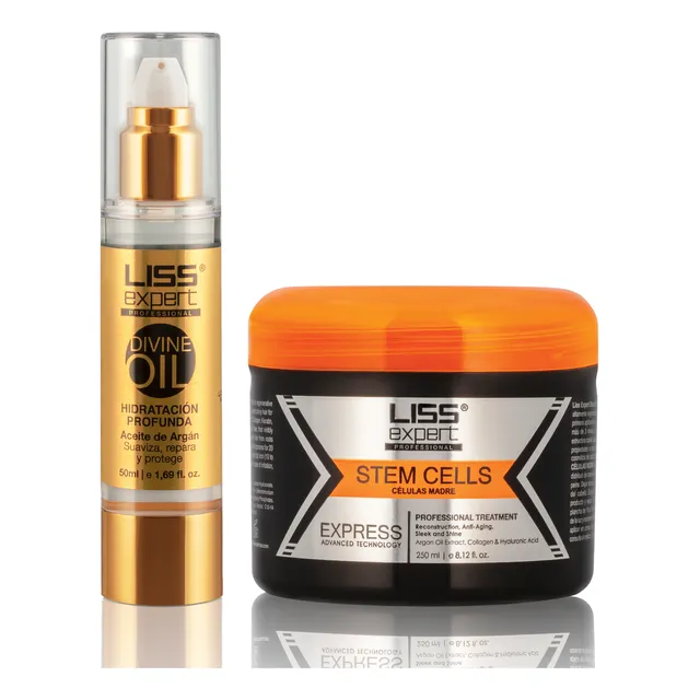 Alisado Células Madre Con Divine Oil Liss Expert