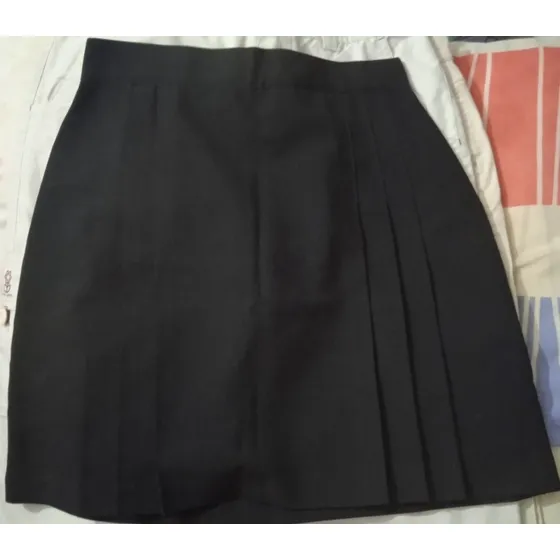 Falda Para Dama, Talla 12, Negra