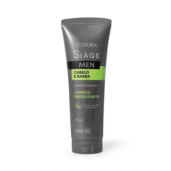 Shampoo Cabelo e Barba Siàge Men 250ml Eudora