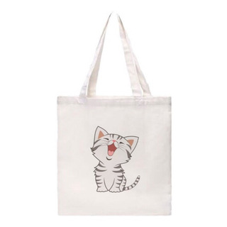 Tote Bag Gatito Michi Cute Tote Bag Gatito Michi Cute