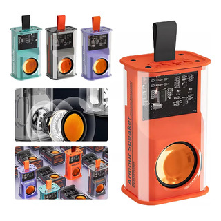 Mini Bocina Portátil Bluetooth 5.0 Diseño Transparente Mini Bocina Portátil Bluetooth 5.0 Diseño Transparente