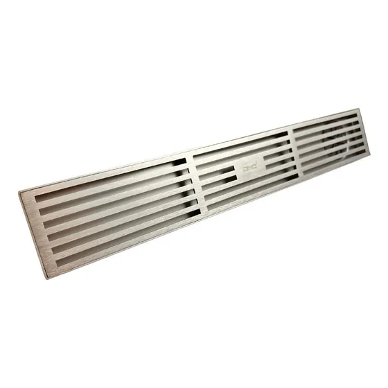 Desagüe De Ducha Lineal 50cm Acero Con Salida Lateral Dmc