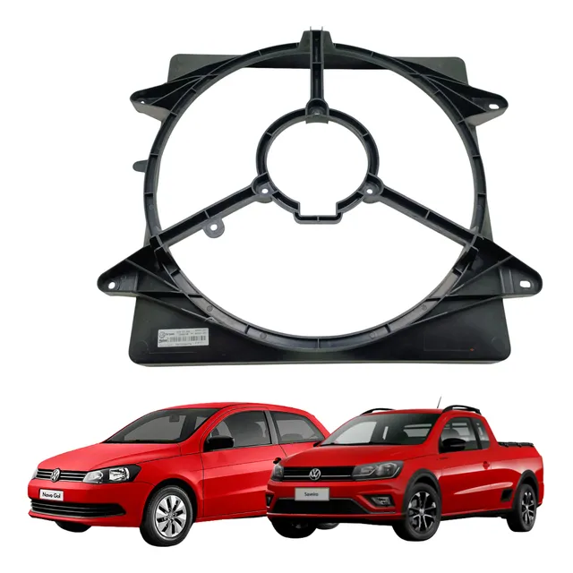 Defletor Ventoinha Saveiro Gol G5 G6 G7 09 2011 Sem Ar Usado