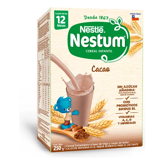 Cereal Infantil Nestum Cacao 250g