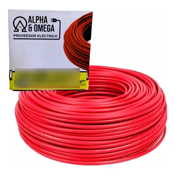 Cable Eléctrico Calibre 8 Cobre 100% Thw 50metros