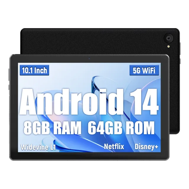 Tablet C11 De 10,1 Pulgadas, 8 Gb+64 Gb, Android 14 Con Wifi