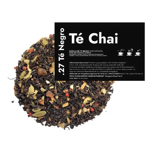 Te En Hebras Hora De Blendear X 250g - .27 Patagonia Te Chai