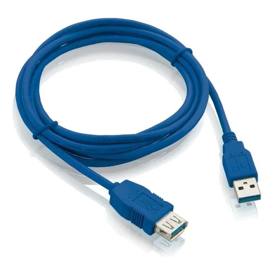 Cabo Extensor Usb 3.0 Azul 1,5m
