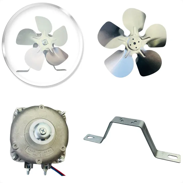 Micro Motor Ventilador Exaustor 1/40 Freezer Balcão 110/220v
