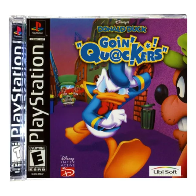 Disney's Donald Duck - Goin' Quackers - Mídia Física - Ps 1