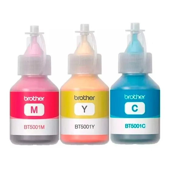 Kit Botellas Tinta Original Brother Colores T310 T510w T710w