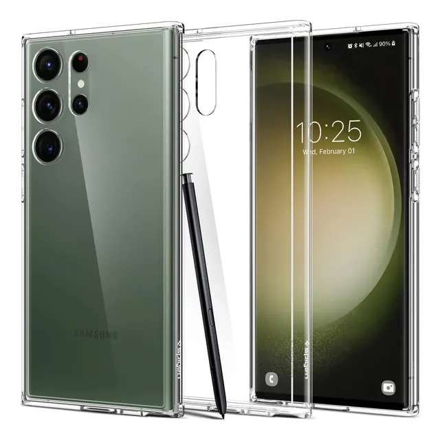 Funda Spigen Crystal Hybrid Premium Para Samsung S23 Ultra