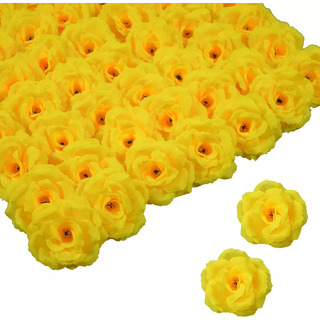 100flores Artificiales Detiva Rose Head Sin Tallo De 8cm 100flores Artificiales Detiva Rose Head Sin Tallo De 8cm