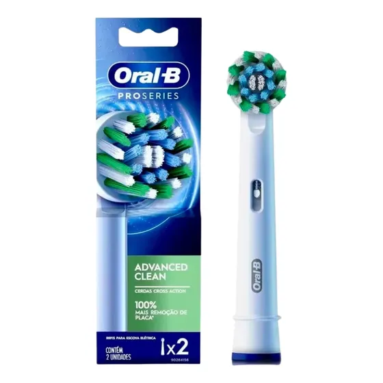 Oral B Pro Series Repuesto Cepillo Advanced Clean x2 Cerdas Cross Action