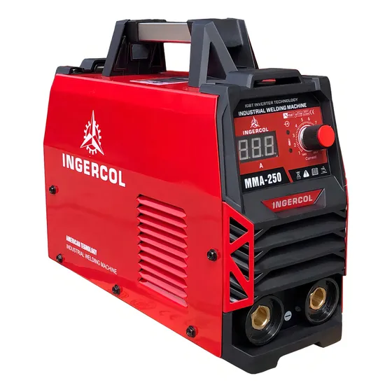 Soldadora inverter Ingercol MMA-200 color rojo/negro 110V