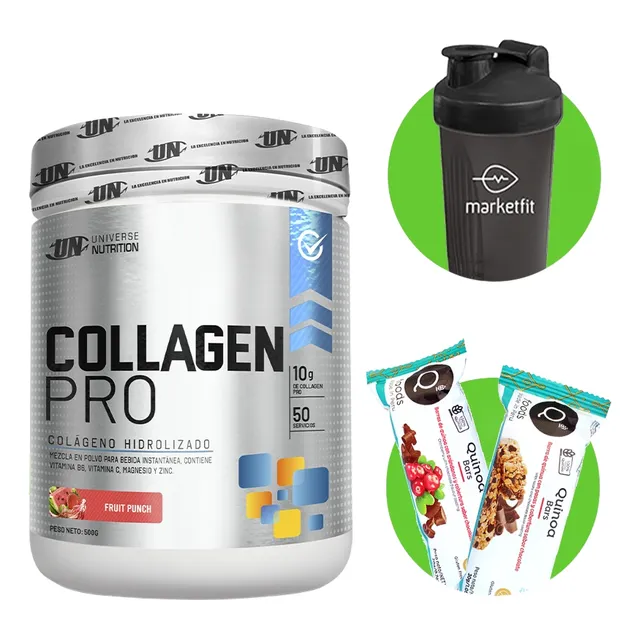 Colageno Collagen Pro 500gr Fruit Punch Un + Regalo 04