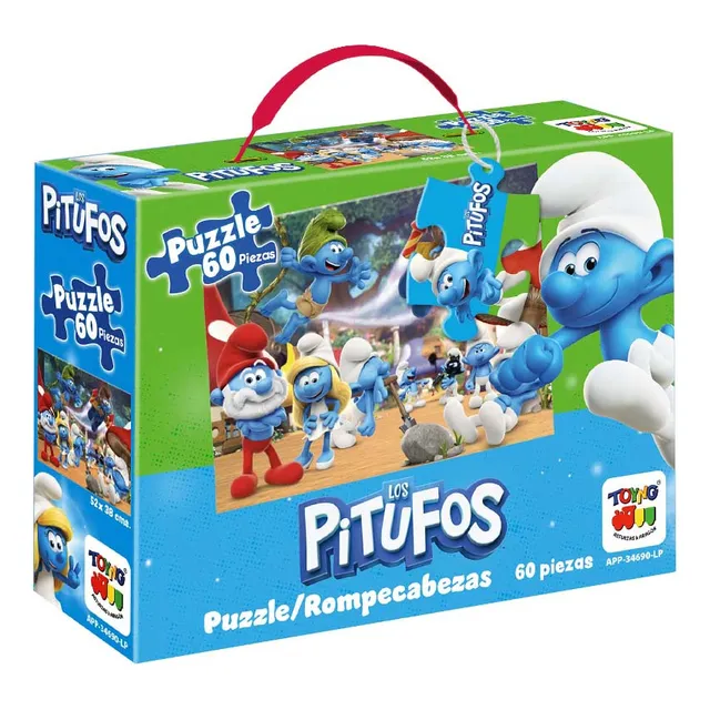 Puzzle 60 Piezas Los Pitufos - Los Pitufos