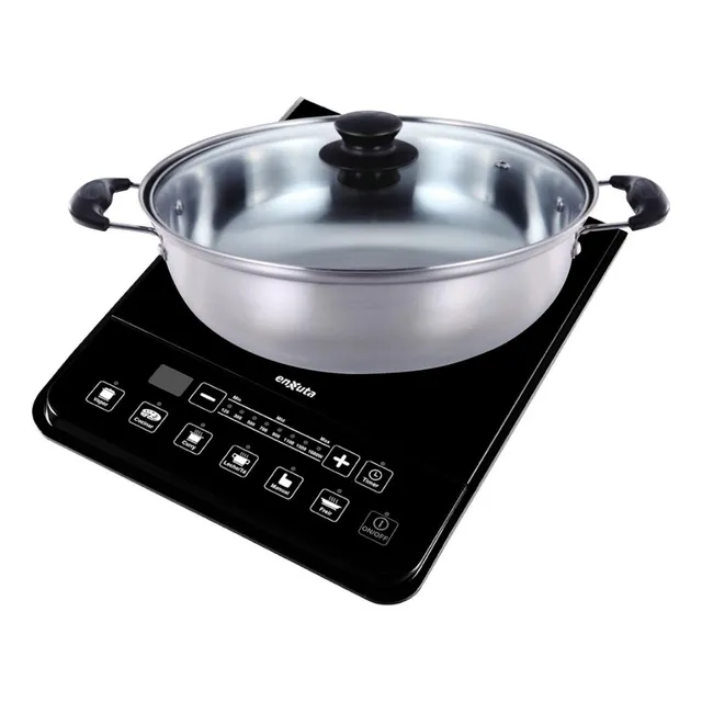 Anafe eléctrico - Enxuta AIENX930 220V color negro - 1 hornalla
