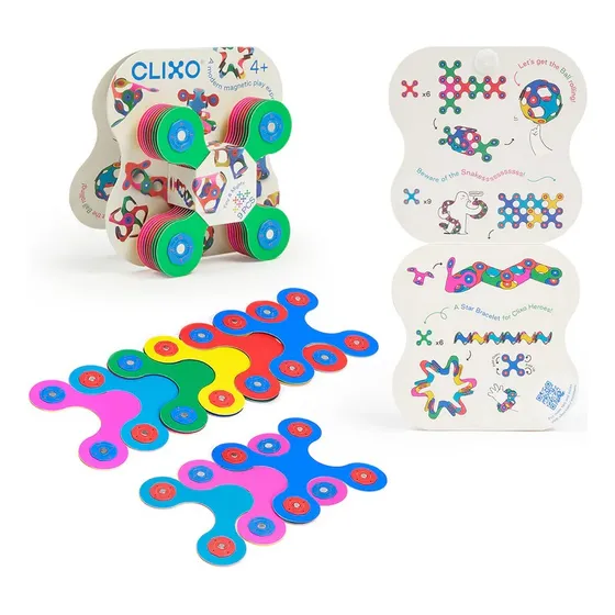 Clixo - Tiny & Mighty Set De 9 Piezas