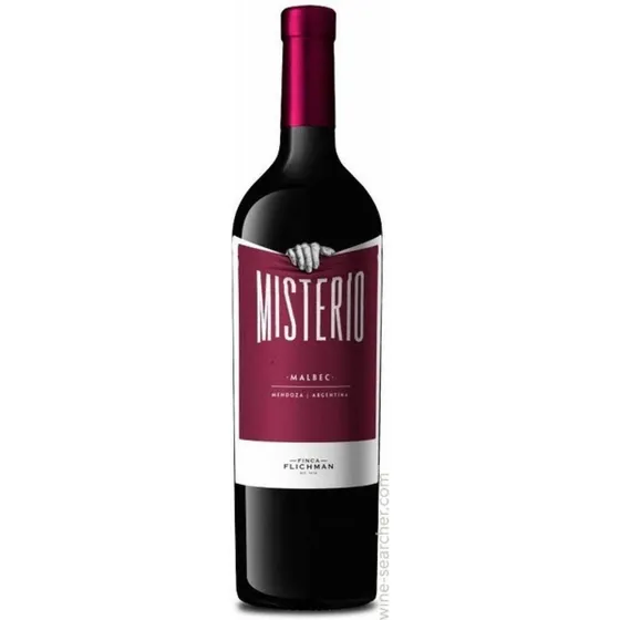 Vino Tinto Misterio Malbec Roble Finca Flichman 750 Ml