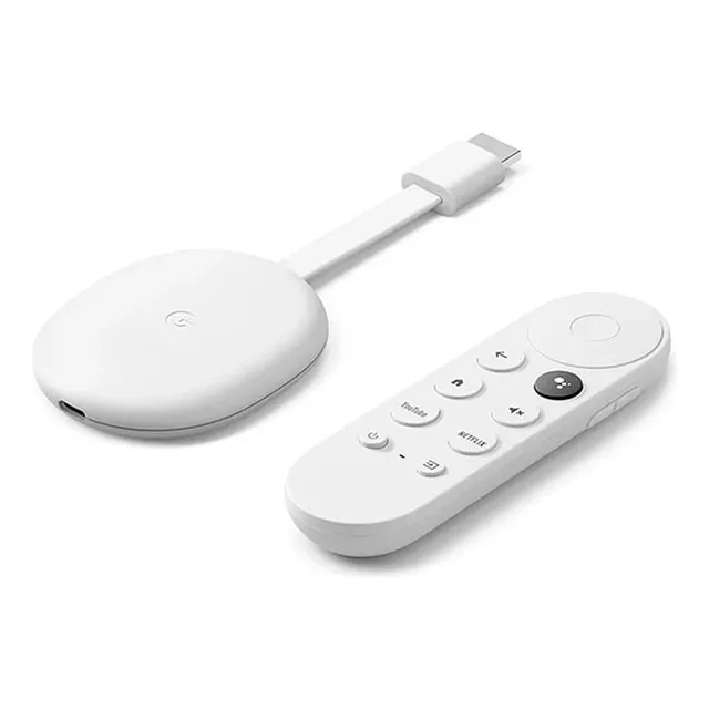 Chromecast 4ta Gen Ga03131 Blanco 8gb 2gb Control Voz