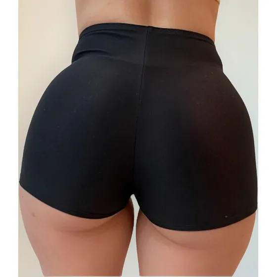 Shorts Curto Invisivel Segunda Pele C/ Nf Cintura Media