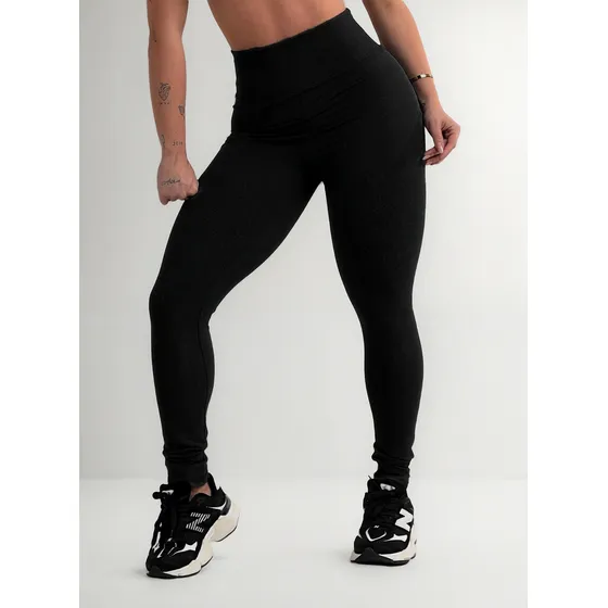 Calça Legging Feminina Grossa Reforçada Compressão Academia