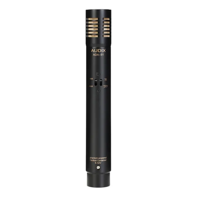 Micrófono De Condensador De Diafragma Pequeño Audix Adx51 -
