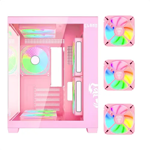 Gabinete Gamer In Win A1 Plus Mini-ITX Color Rosa | MercadoLivre