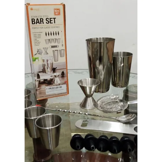 Kit De Bartender De 16 Piezas 