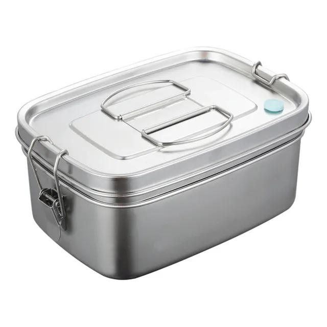 1 Fiambrera De Acero Inoxidable Estilo Japonés Bento Box