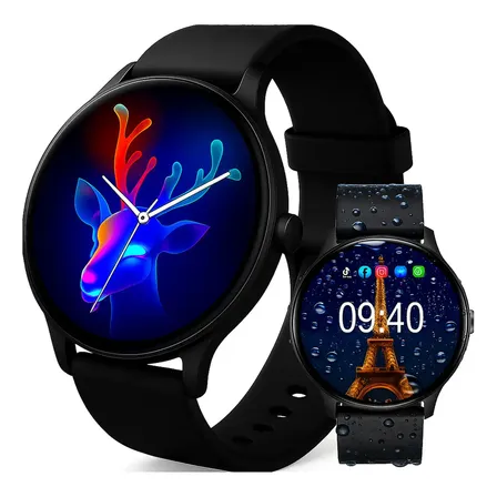Relogio Smartwatch Digital X27 Esporte Academia Prova Dagua Ip68 Masculino Feminino Preto Lançamento 2026 Impermeável Allphone Lisa