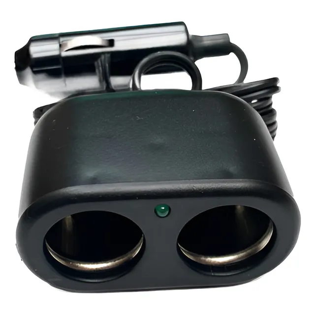 Plug Encendedor Dos Salidas Enchufe Para Cargar En Auto