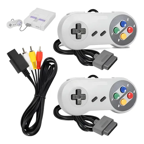 Controle Usb Super Nintendo Snes Joystick Windows Mac Linux