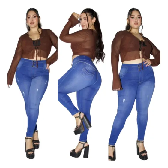 Jeans Plus Para Dama