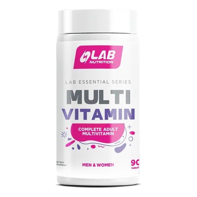 Multivitamin Lab Nutrition 90 tab (Hombres y Mujeres)