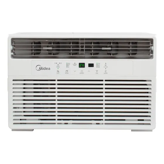 Aire Acondicionado Ventana Midea , 1/2 Ton, Sólo Frío, 115v Color Blanco