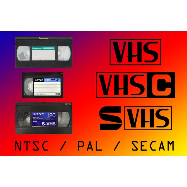 Traspaso De Cintas Vhs, Video 8, Betamax, Minidv, Dvd 