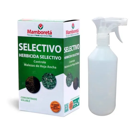 Mamboretá Selectivo Herbicida Malezas 100cc Con Pulverizador