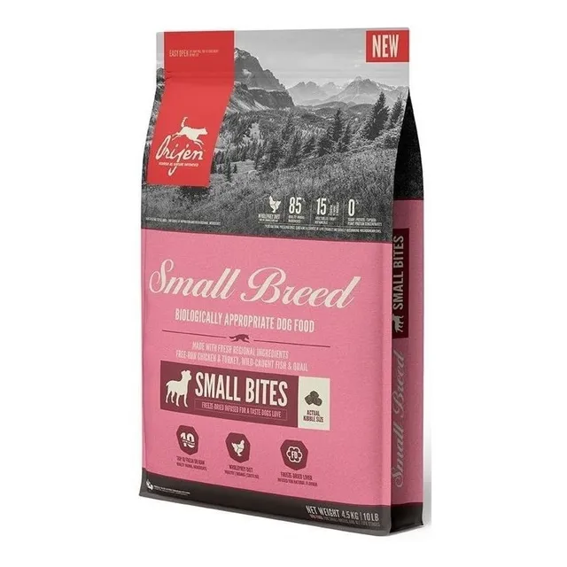 Orijen Perro Small Breed 4.5kg. Para toda edad
