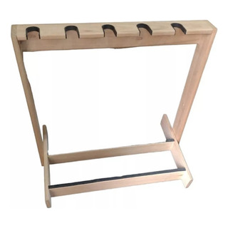 Soporte Múltiple De Madera Para 5 Guitarras Y Bajos Soporte Múltiple De Madera Para 5 Guitarras Y Bajos