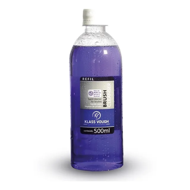 Limpador De Pinceis Refil 500ml Brush Cleanser - Klass Vough