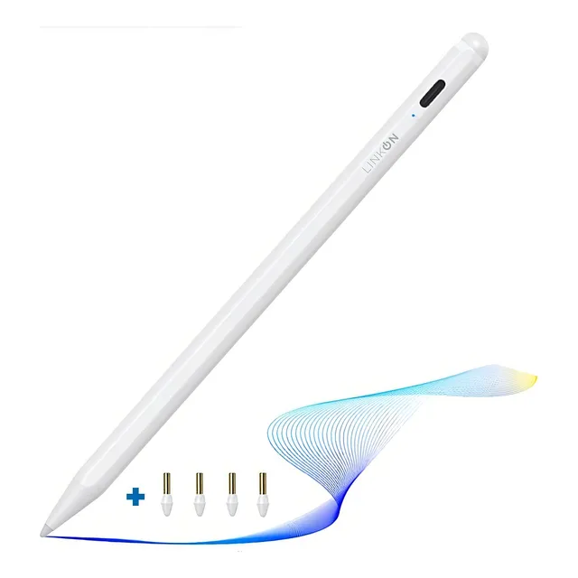 Lapiz Pencil Tactil Linkon Stylus 10 para tablet color blanco