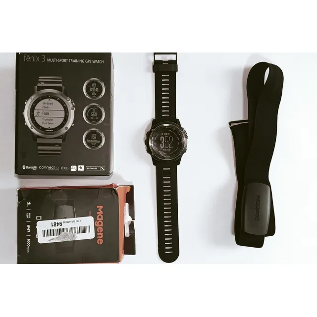 Reloj Garmin Fénix 3 Saphire Con Banda De Pecho Megane