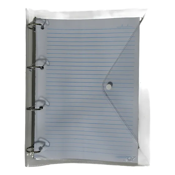 Caderno Argolado Fichário Universitário + Bloco E Divisórias